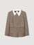 Chaqueta sastre de pata de gallo