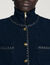 Chaqueta de tweed con galones