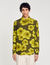 Camisa fluida con flores estampadas