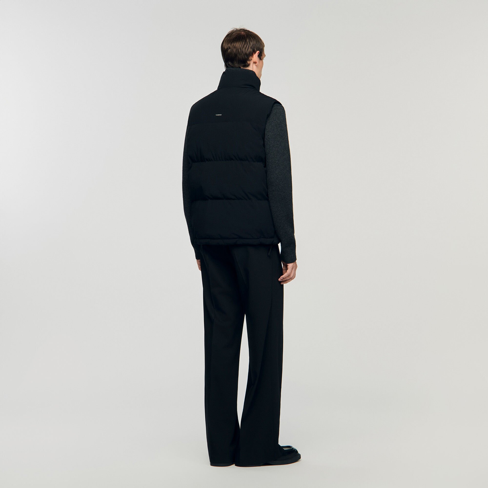 Anorak sin mangas de tejido técnico