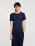 Camiseta bicolor con parche