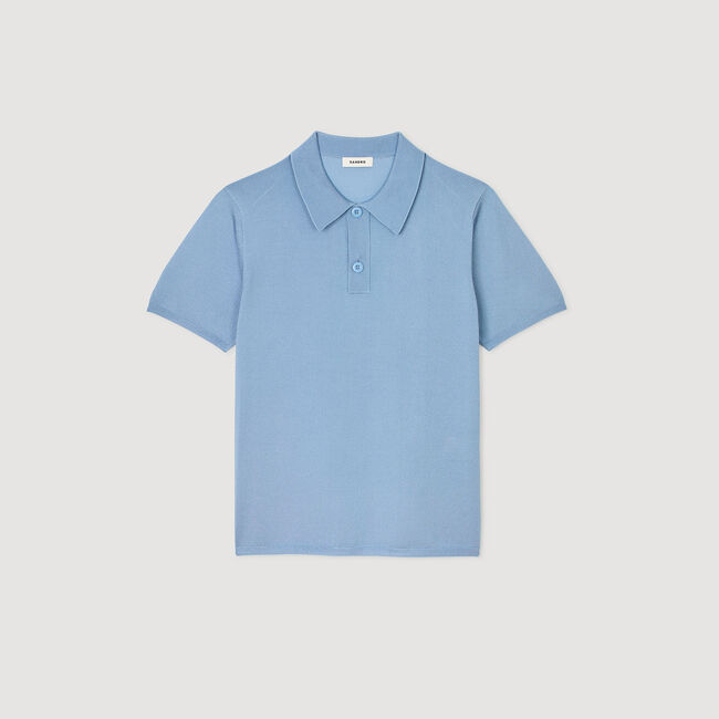 Polo de manga corta de punto