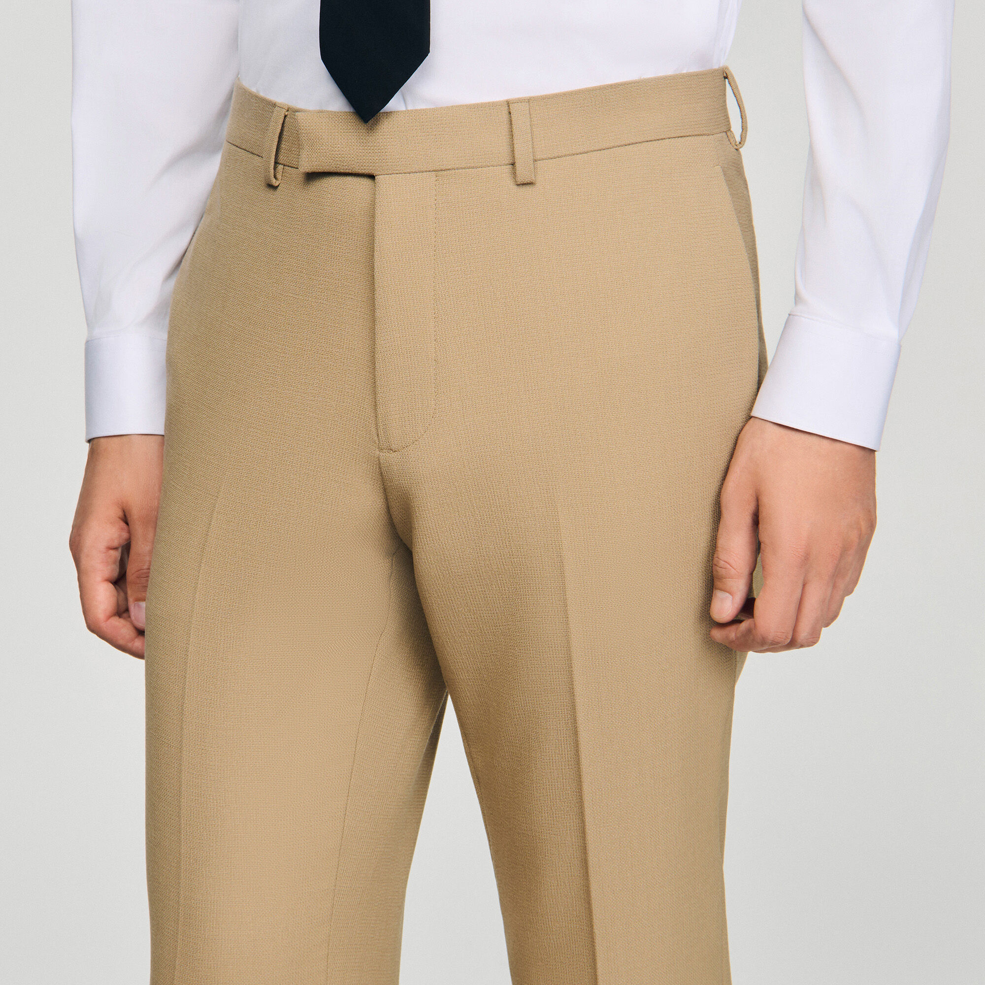 Pantalón de traje de lana
