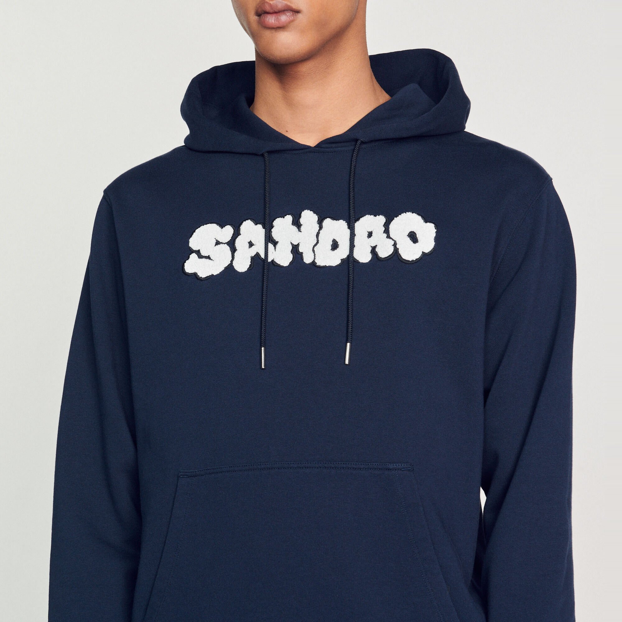 Sudadera con capucha con bordado Sandro