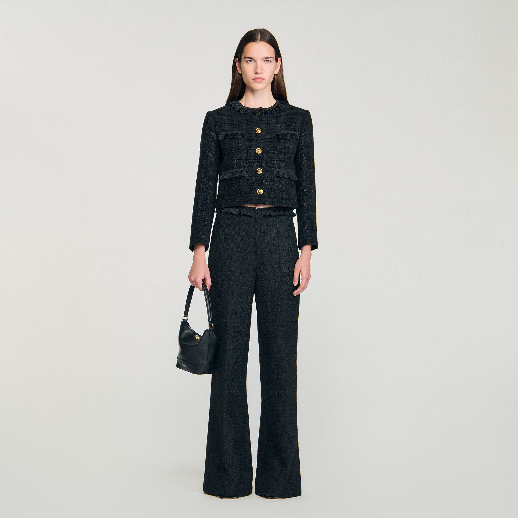 Pantalón de tweed