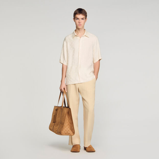 Camisa fluida Square Cross