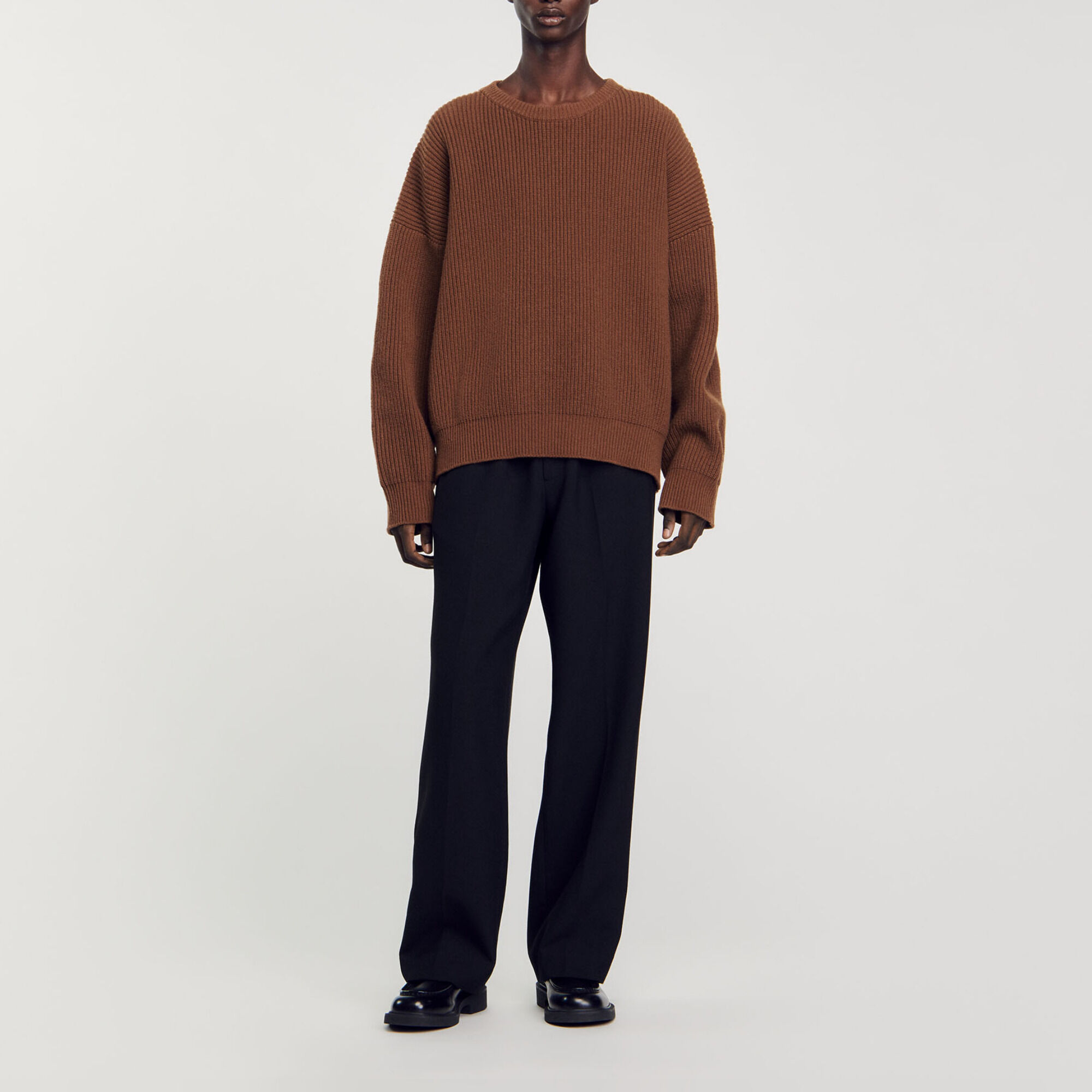 Jersey de malla escotado - Hombre | Sandro