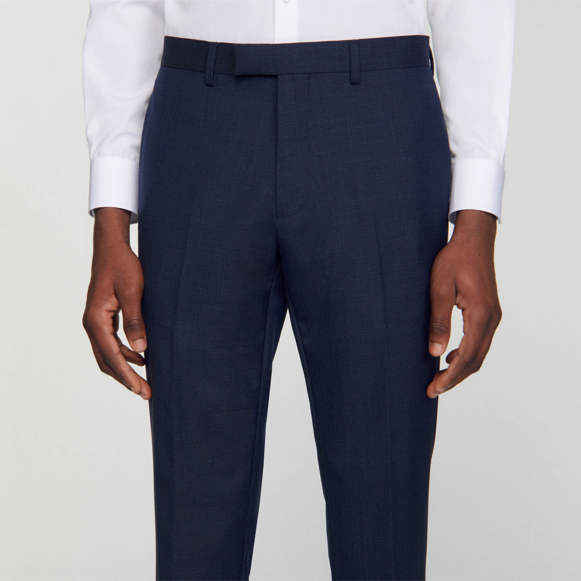 Pantalón de traje de lana