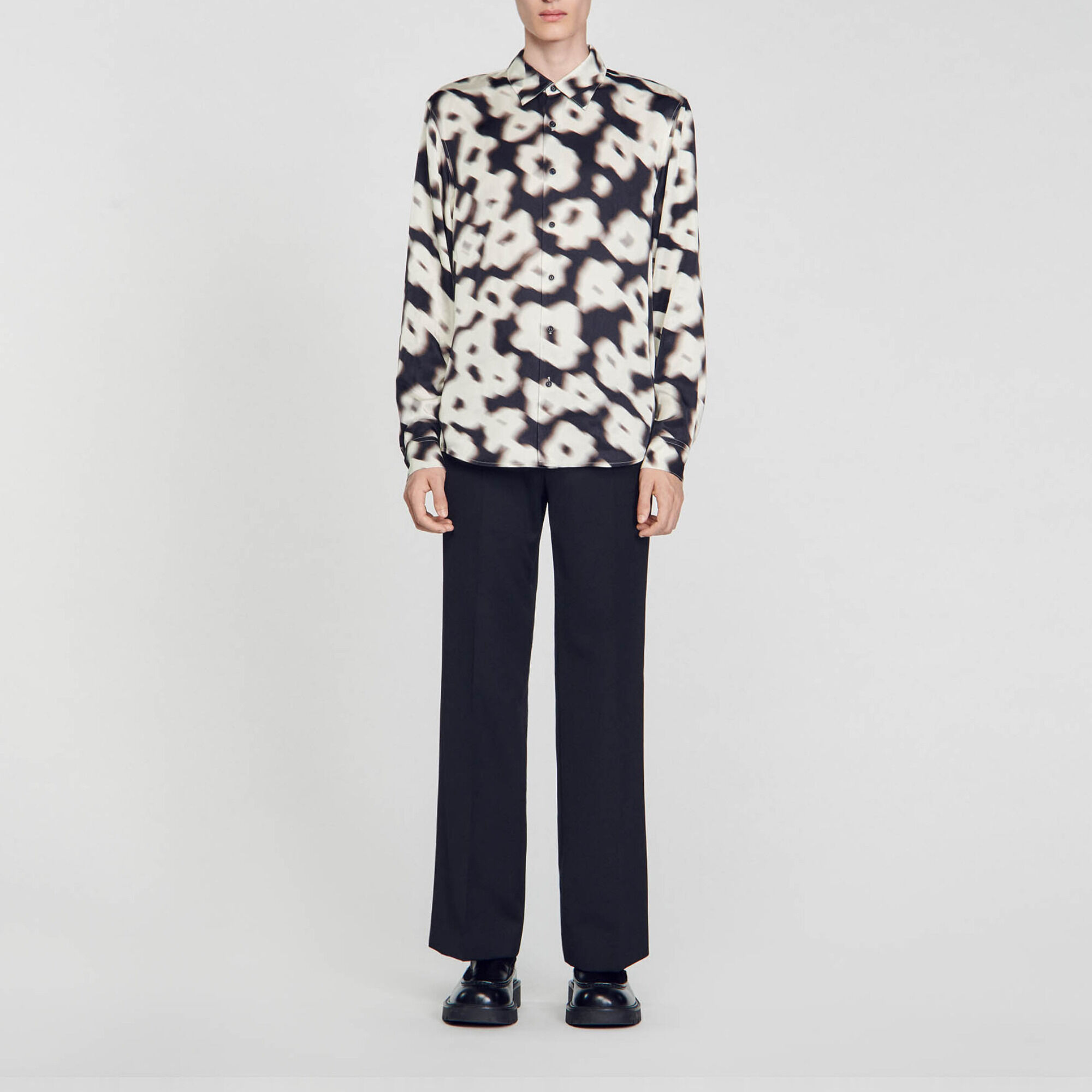 Camisa con estampado de flores - Hombre | Sandro