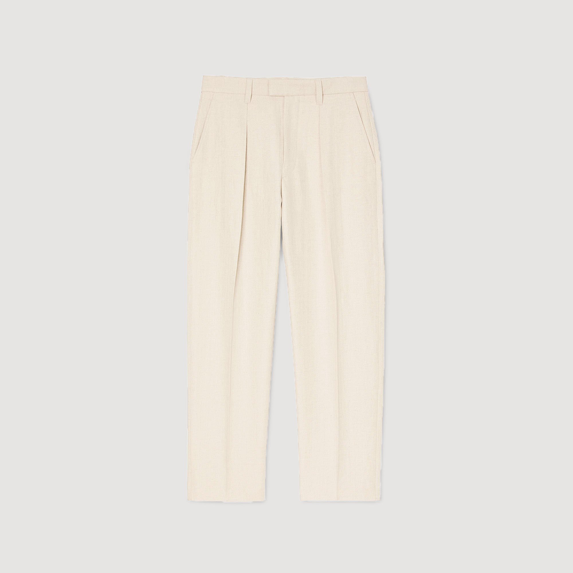 Pantalón ancho de pinzas