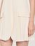 Vestido corto plisado de traje