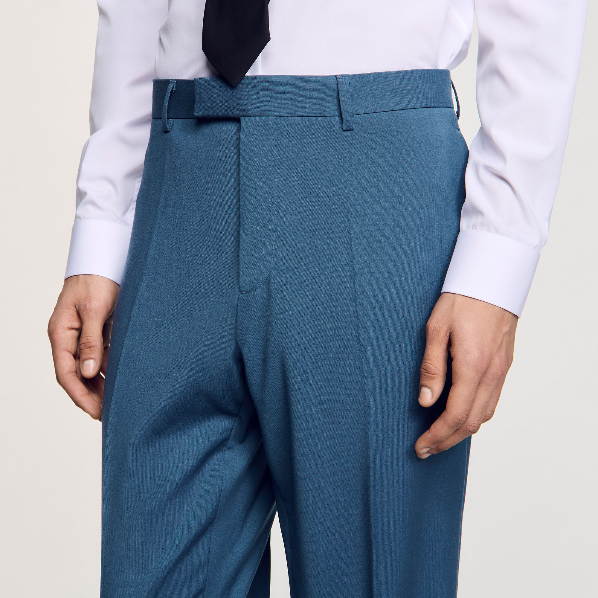 Pantalón de traje de lana