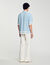 Camisa fluida con estampado Square Cross