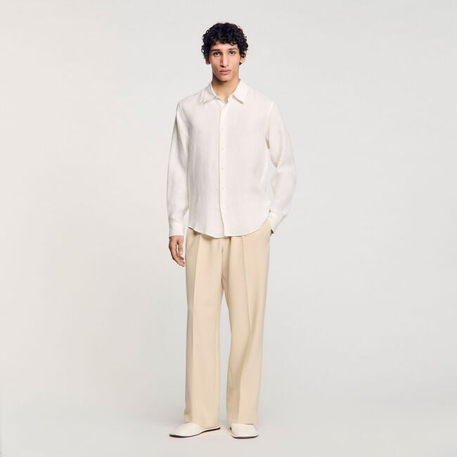 Camisa de lino