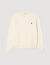 Sudadera oversize con parche de cuero