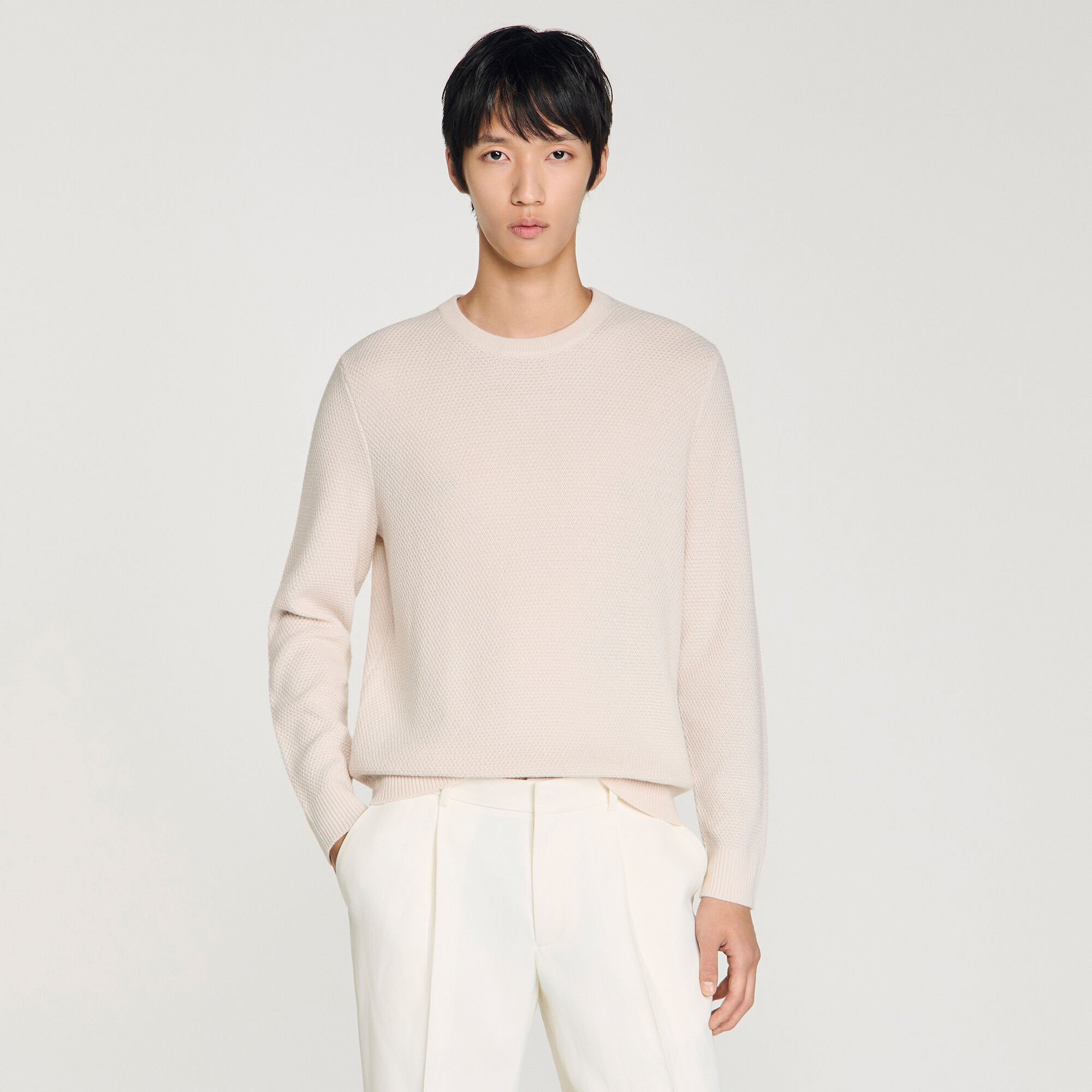 Jersey en punto de arroz