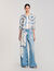 Camisa de seda con espirales