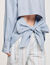Camisa larga con espalda anudada - Mujer | Sandro