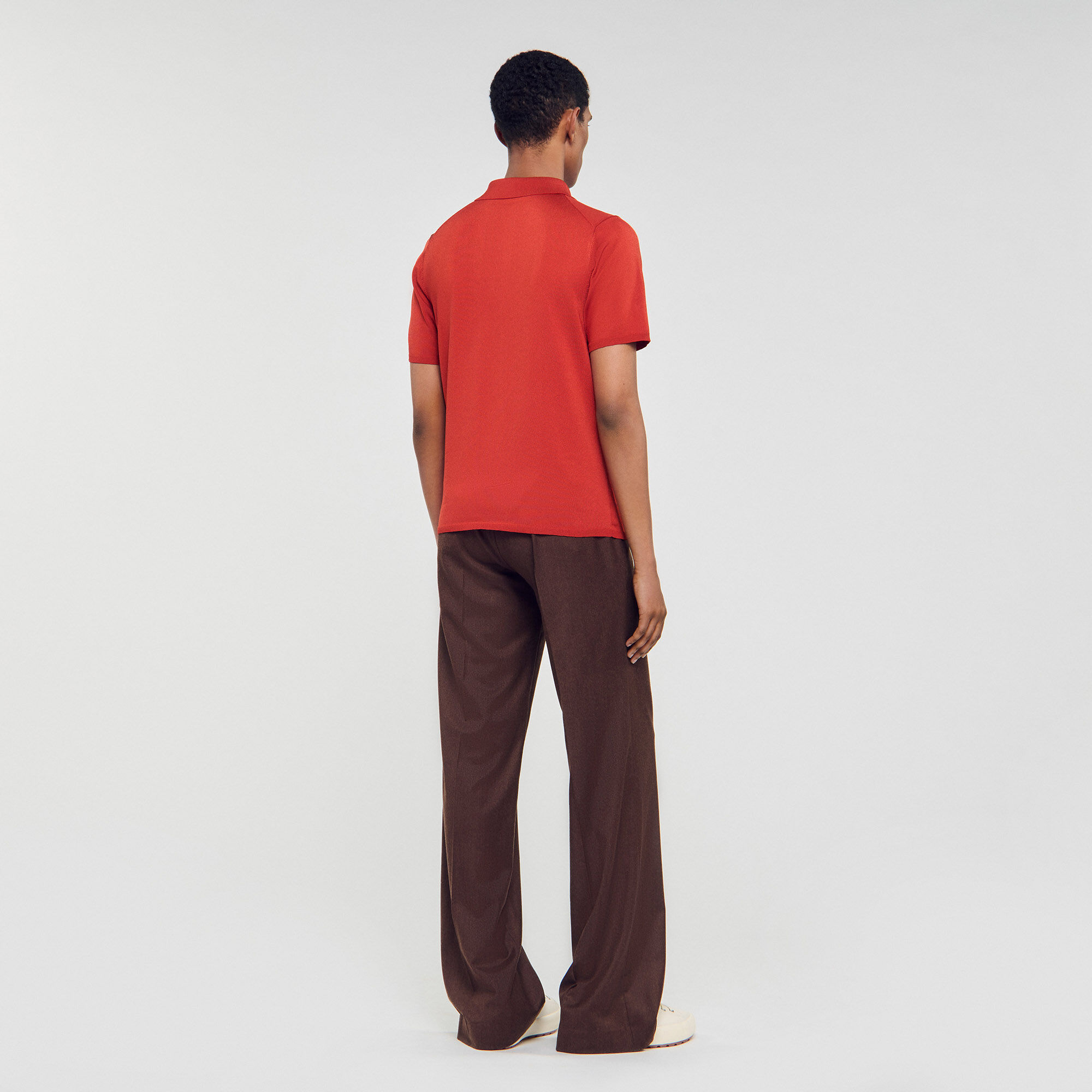 Polo de manga corta de punto