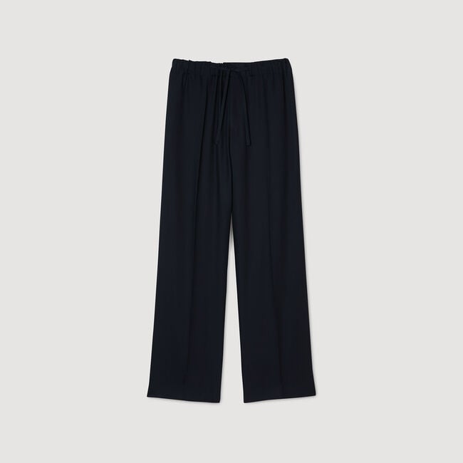 Pantalón ancho elástico