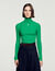 Jersey cuello vuelto trenzado - Mujer | Sandro
