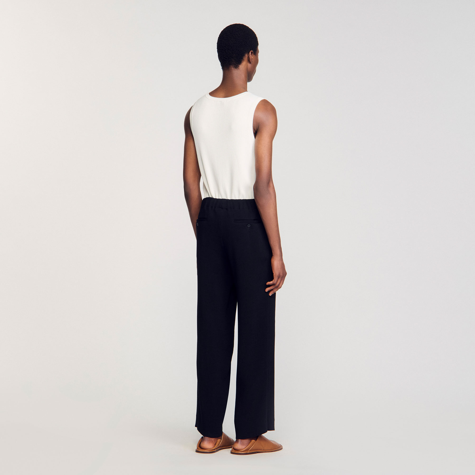 Pantalón plisado