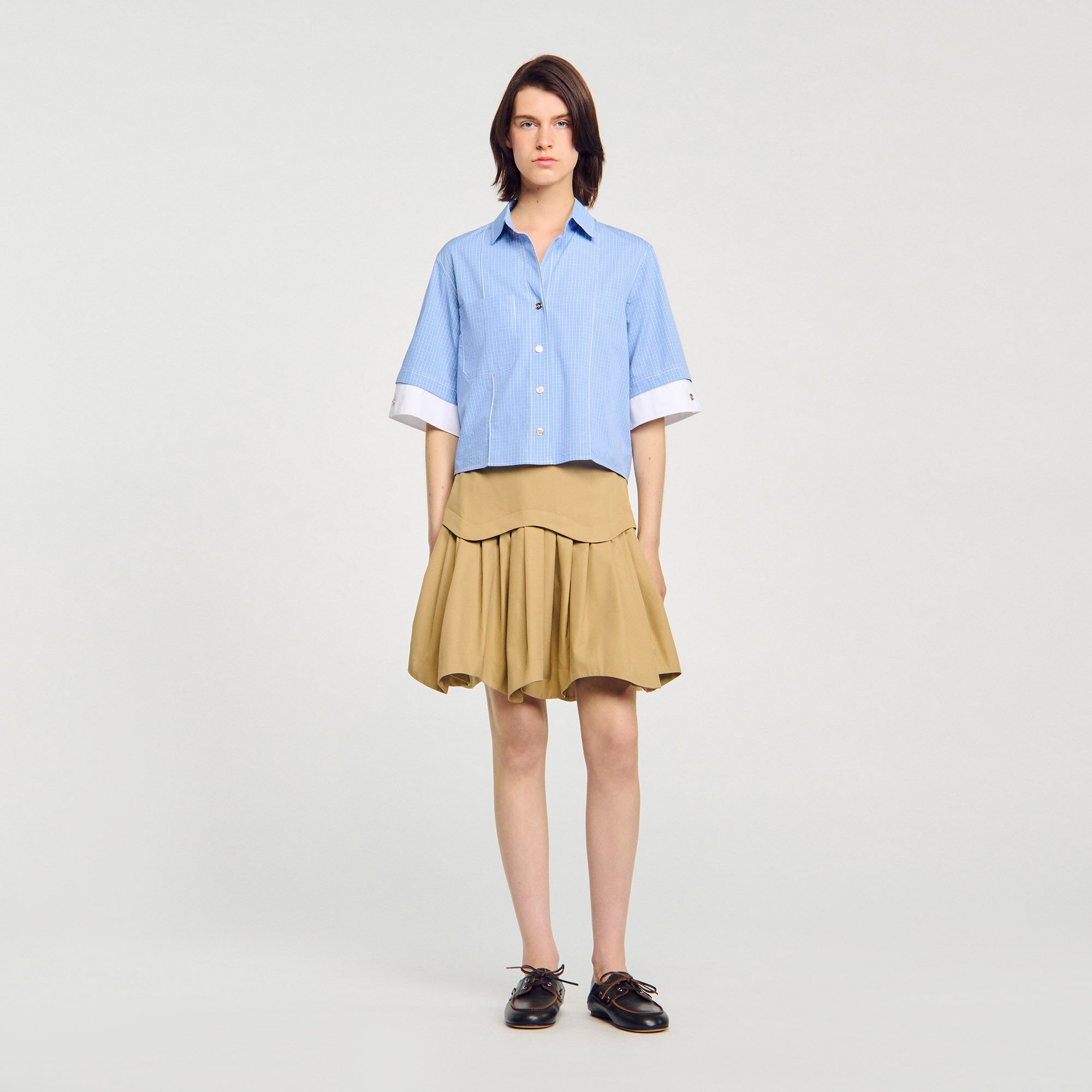 Camisa a cuadros oversize