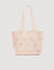 Bolso de ganchillo con borlas