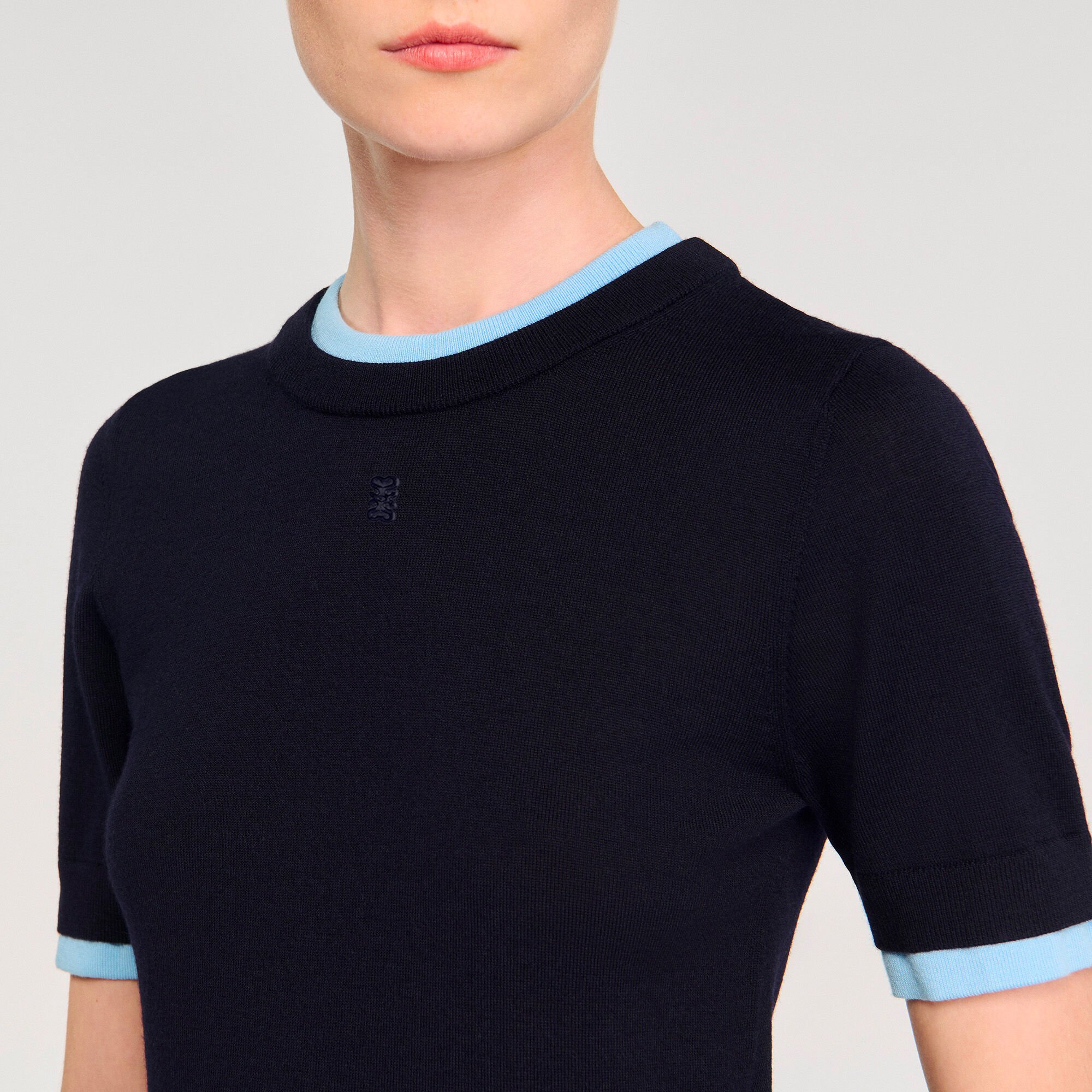 Jersey corto bicolor