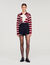 Short de traje con volante