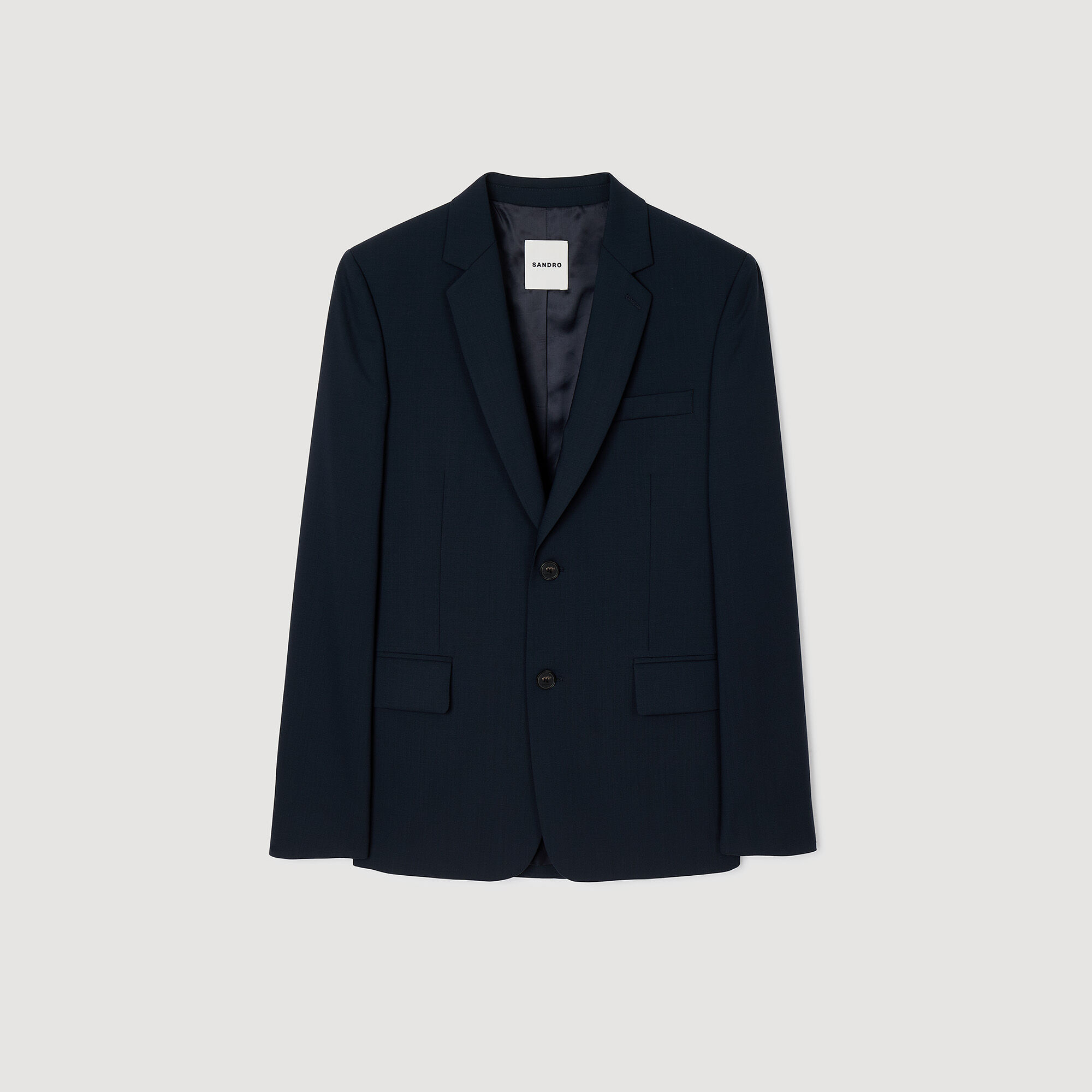 Chaqueta de traje de lana