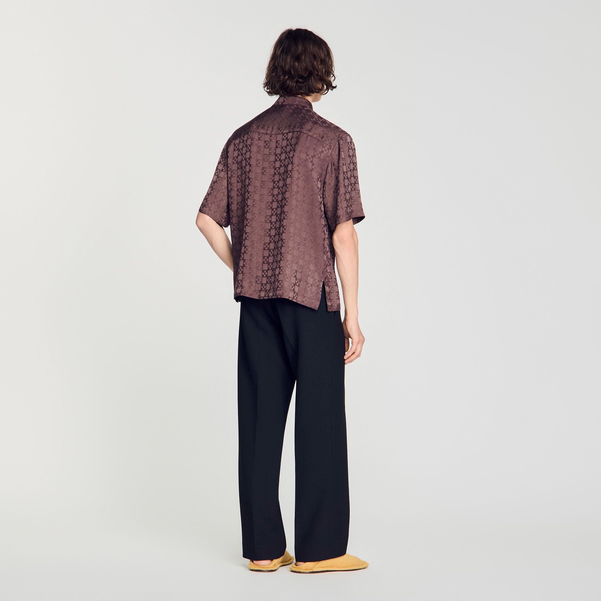 Camisa fluida Square Cross