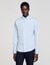 Camisa ajustada de algodón stretch
