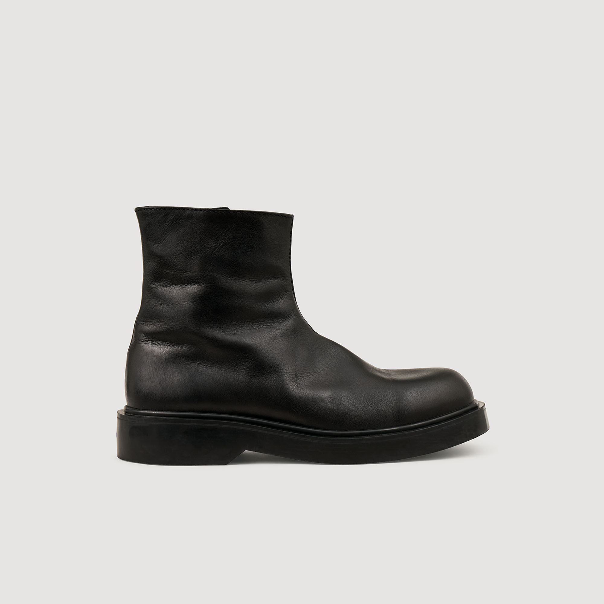 Botines en cuero