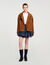 Cazadora de ante oversize