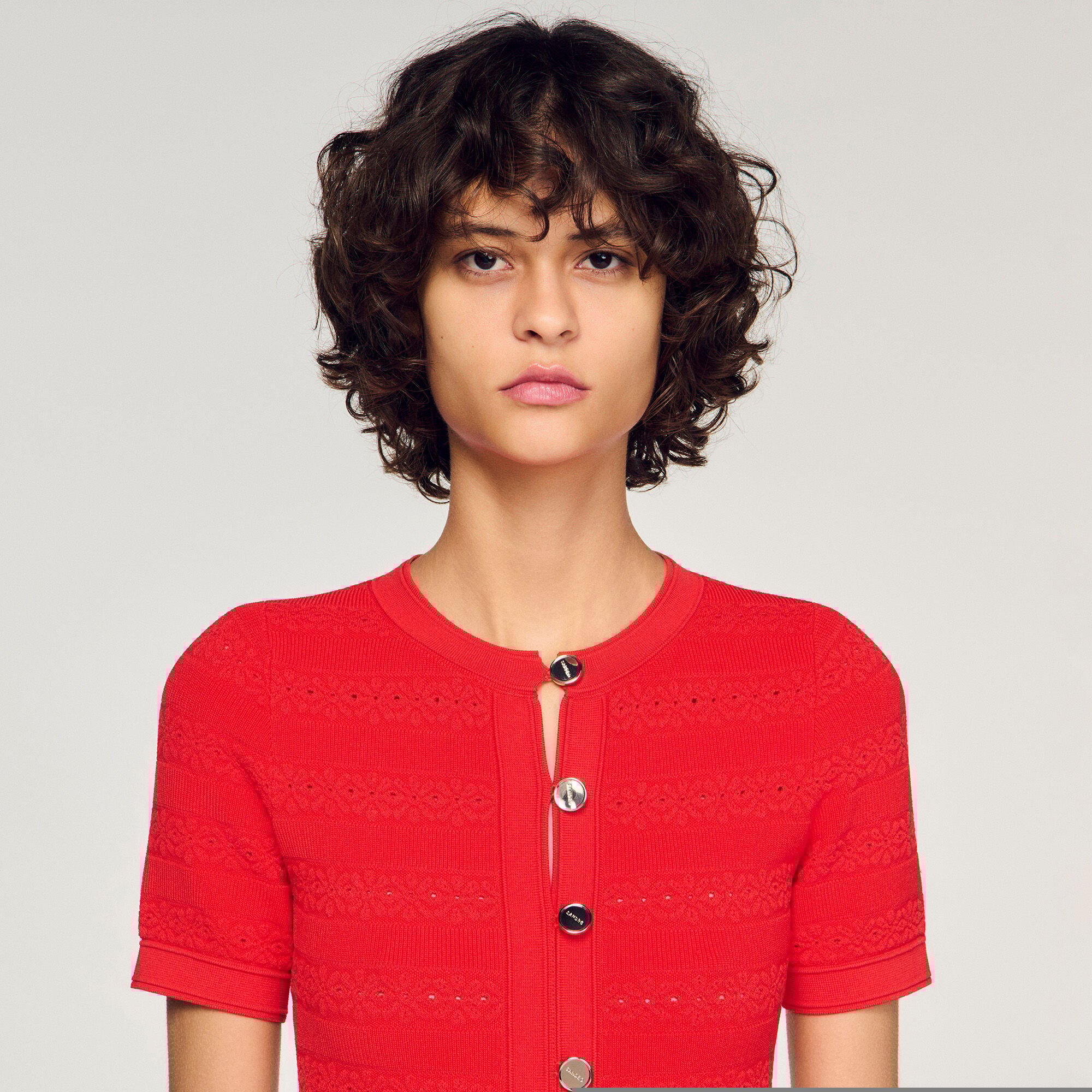 Vestido largo de punto