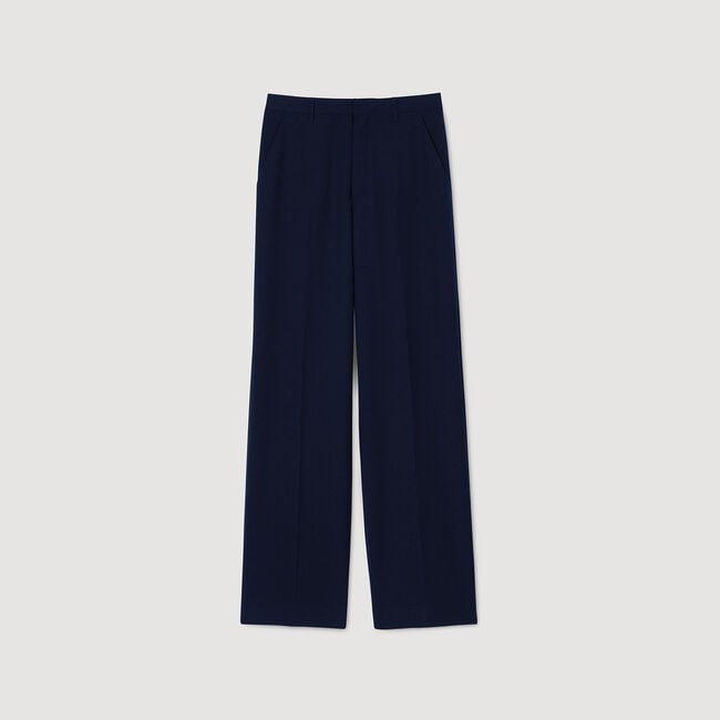 Pantalón de traje de lana