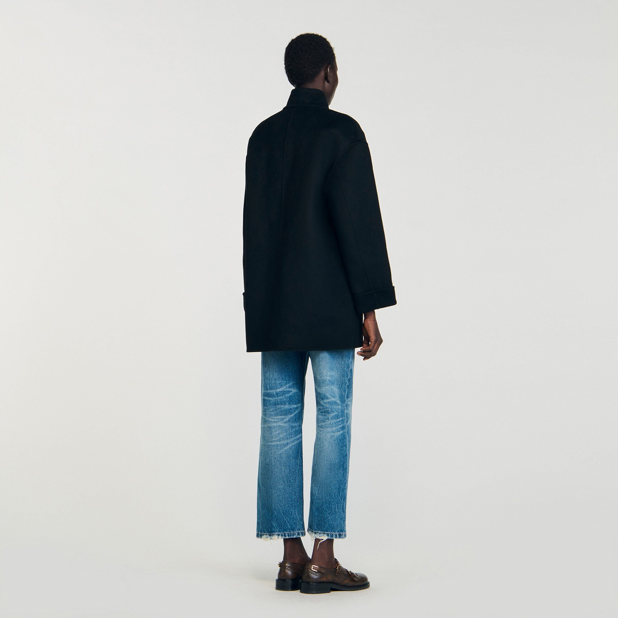 Abrigo caban oversize