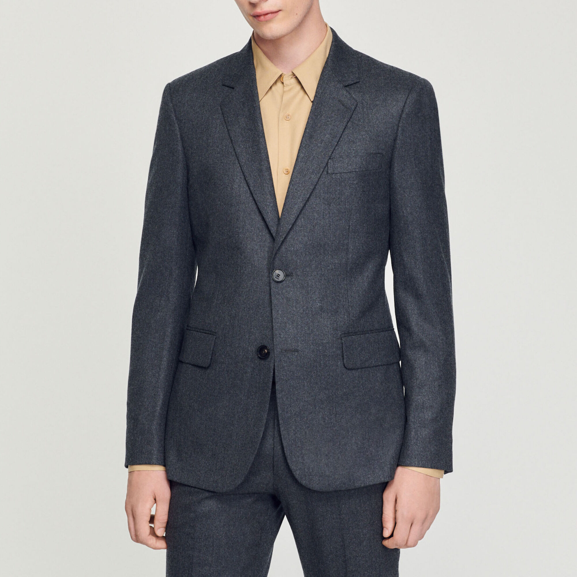 Chaqueta de sastre de franela