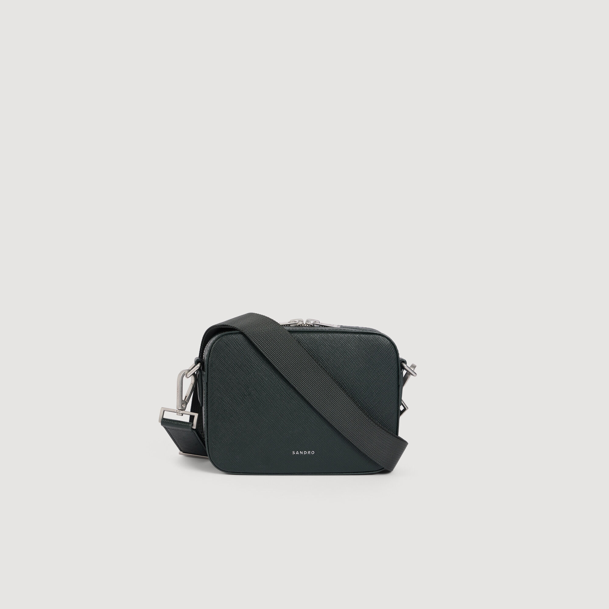 Bolso peque&ntilde;o de cuero regenerado
