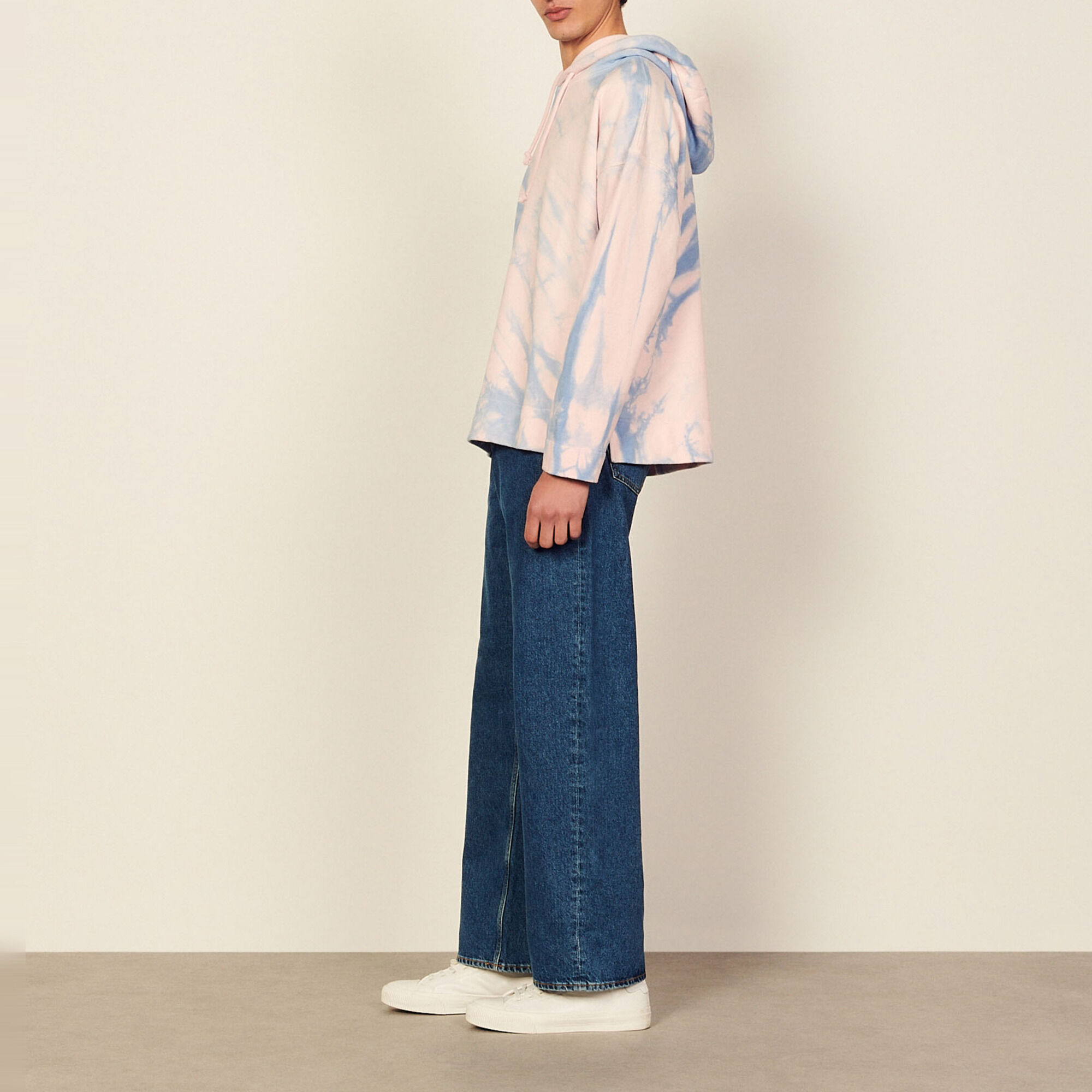 Sudadera con capucha tie & dye