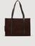 Bolso tote de ante flexible