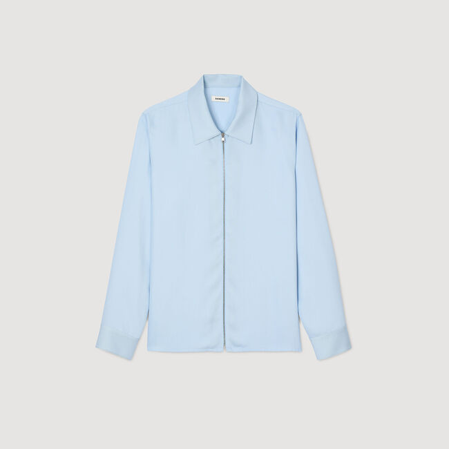 Camisa con cremallera