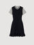 Vestido corto de punto 2 en 1