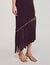 Maxivestido con flecos y cuentas