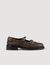 Zapatos derby con hebillas