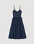 Vestido midi de mezclilla