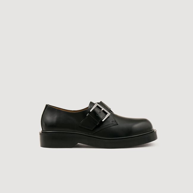Zapatos derby de charol
