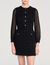 Vestido corto con mangas largas - Mujer | Sandro
