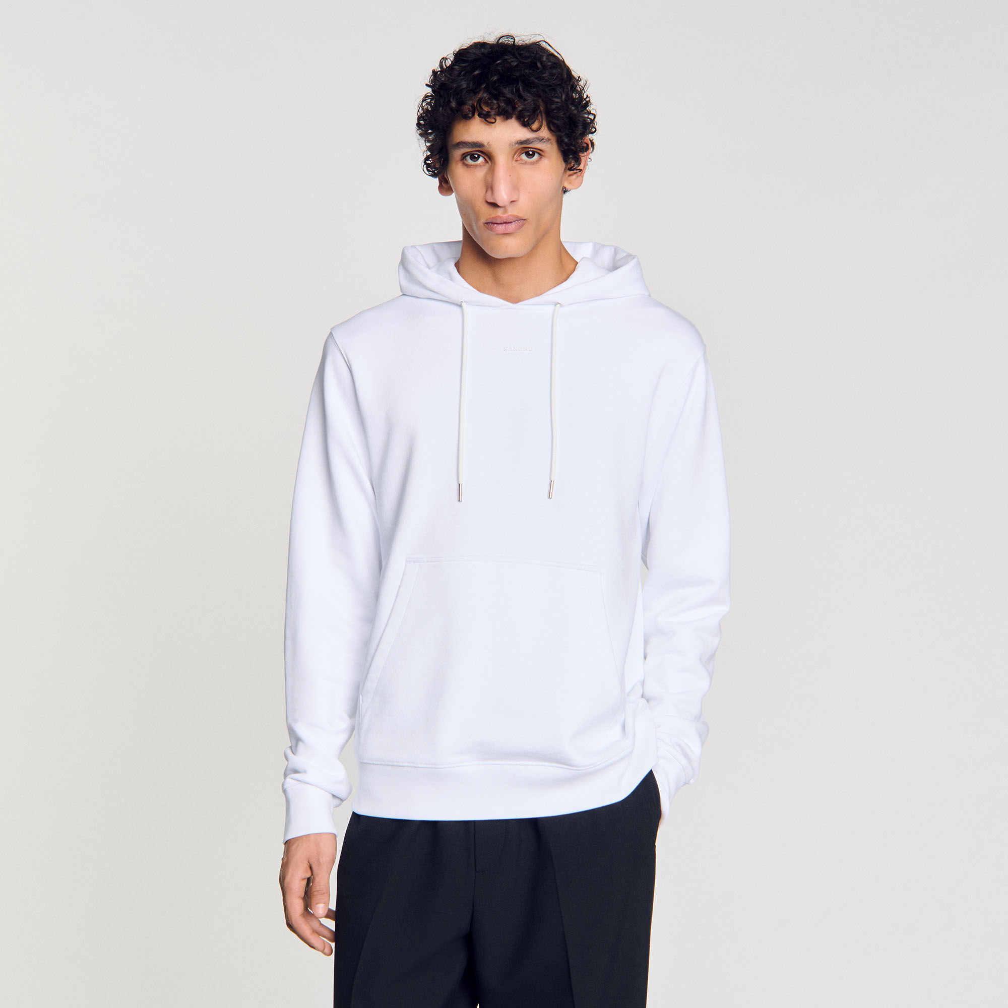 Sudadera con capucha y logo